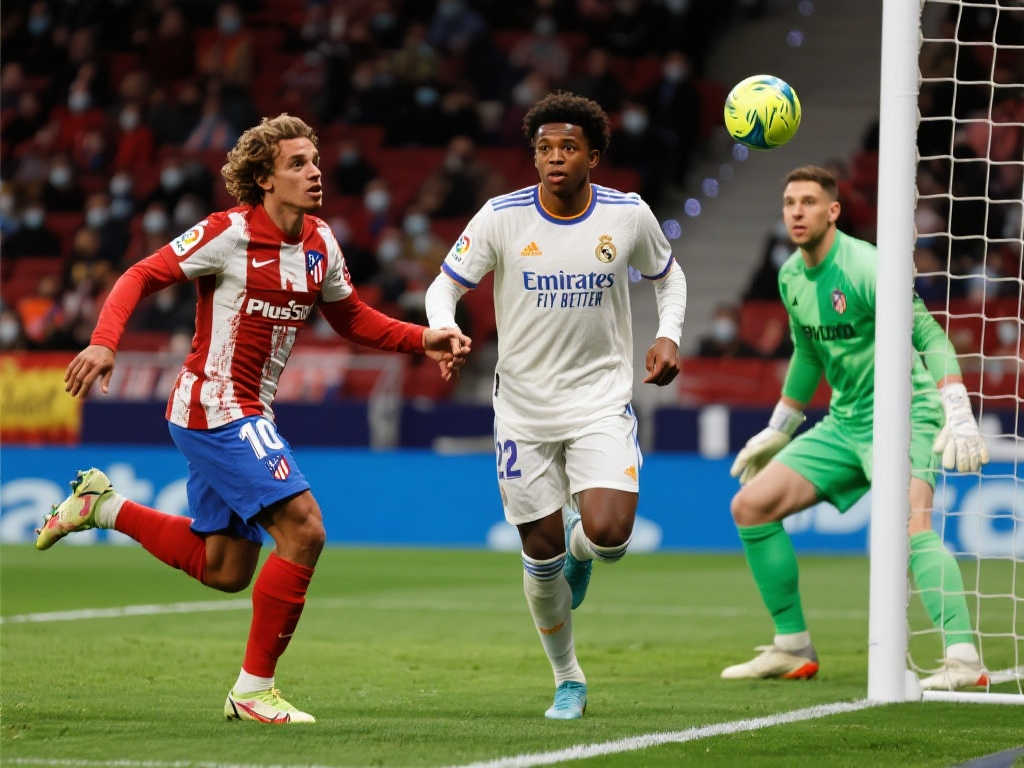 马德里德比巅峰对决：皇马与马竞历史交锋解析，决赛席位谁主沉浮